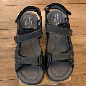 Heritage Black Men’s Adjustable Sport Sandals